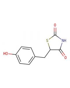 Astatech 5-(4-HYDROXYBENZYL)THIAZOLIDINE-2,4-DIONE, 95.00% Purity, 0.25G